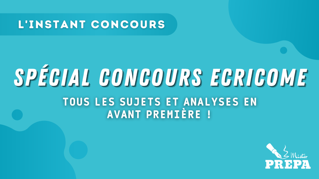 Linstant Concours Ecricome Conseils Sujets Et Analyses