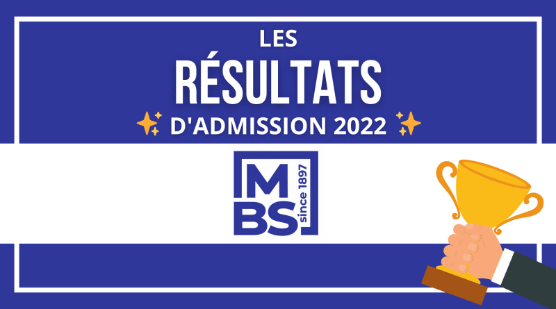 resultats admission mbs 2022