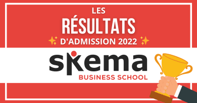 resultats admission Skema 2022