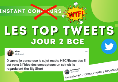 TOP Tweets (CG & Maths HEC) BCE 2022 – Instant WTF