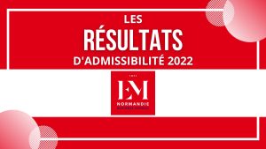 Résultats admissibilité EM Normandie 2022