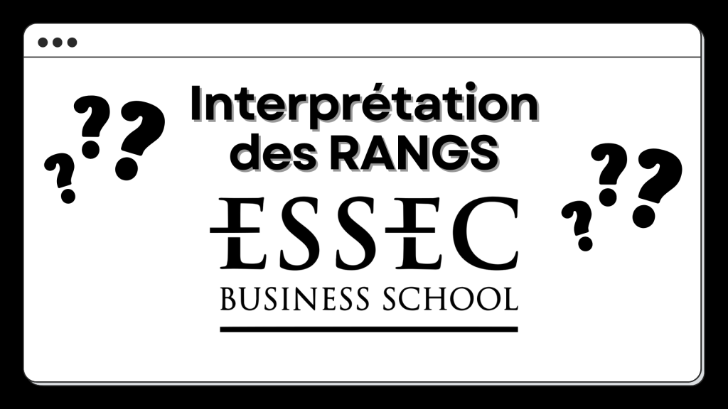 Interprétation rang ESSEC 2022