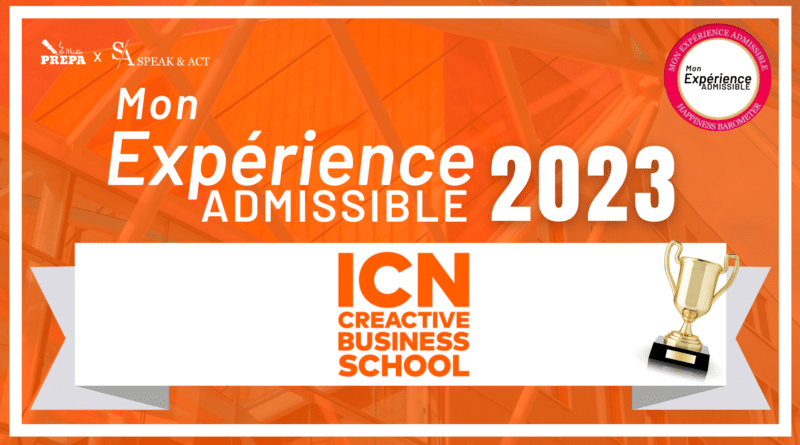 Mon Experience Admissible 2023 ICN