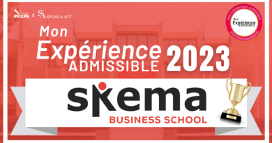 Mon Experience Admissible 2023 skema