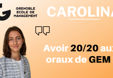 Les conseils de la première intégrée à GEM pour avoir 20/20 aux oraux
