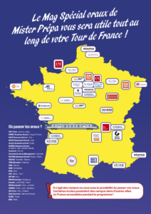 carte france ecole commerce