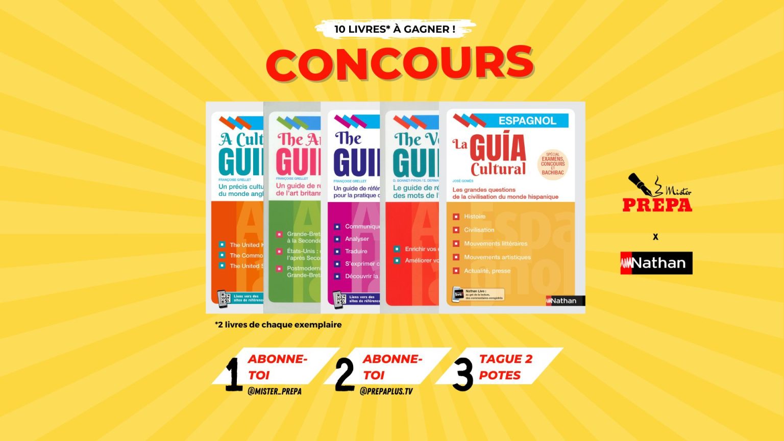 jeu concours mister prepa