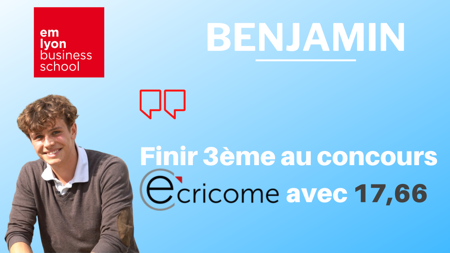 reussir ecricome
