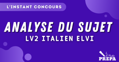 analyse du sujet italien lv2 elvi