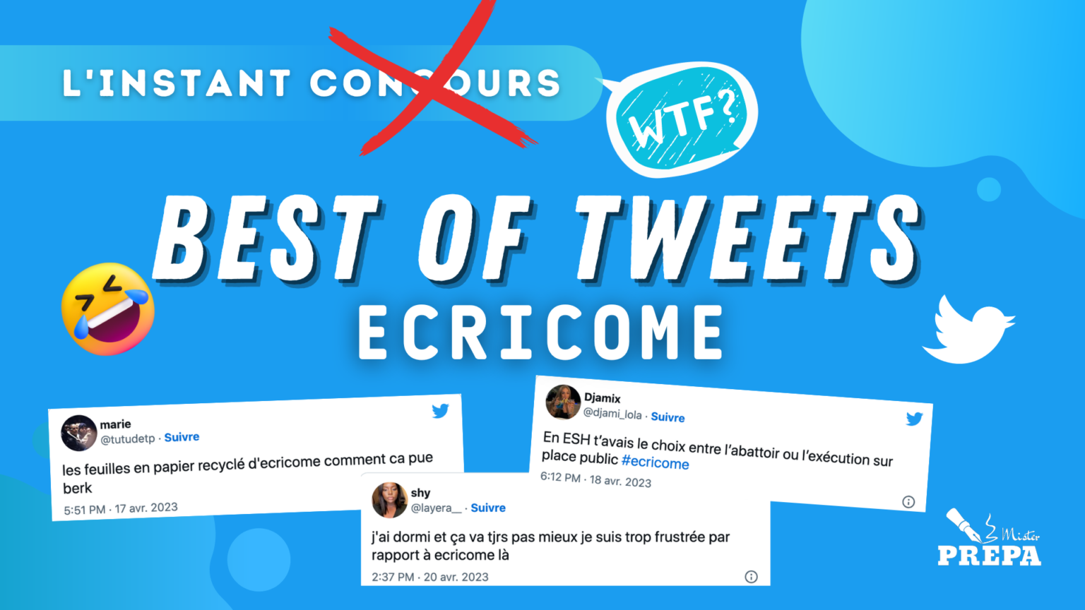 BEST OF TWEETS ECRICOME