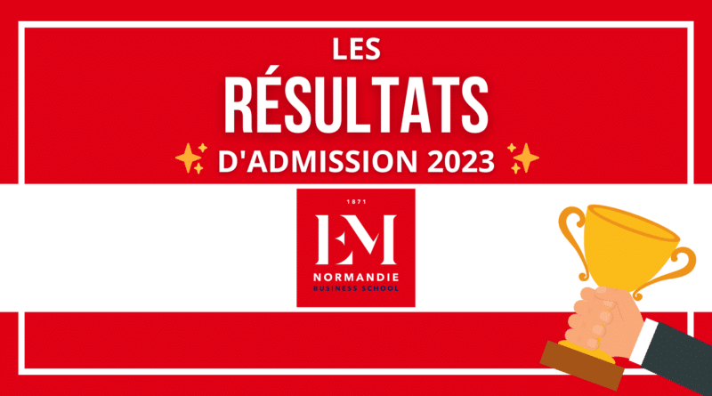 EM Normandie Admission 2023
