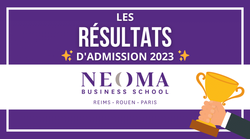 resultats admission neoma