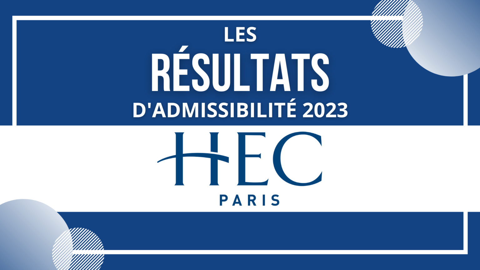 resultat admissibilite hec paris 2023