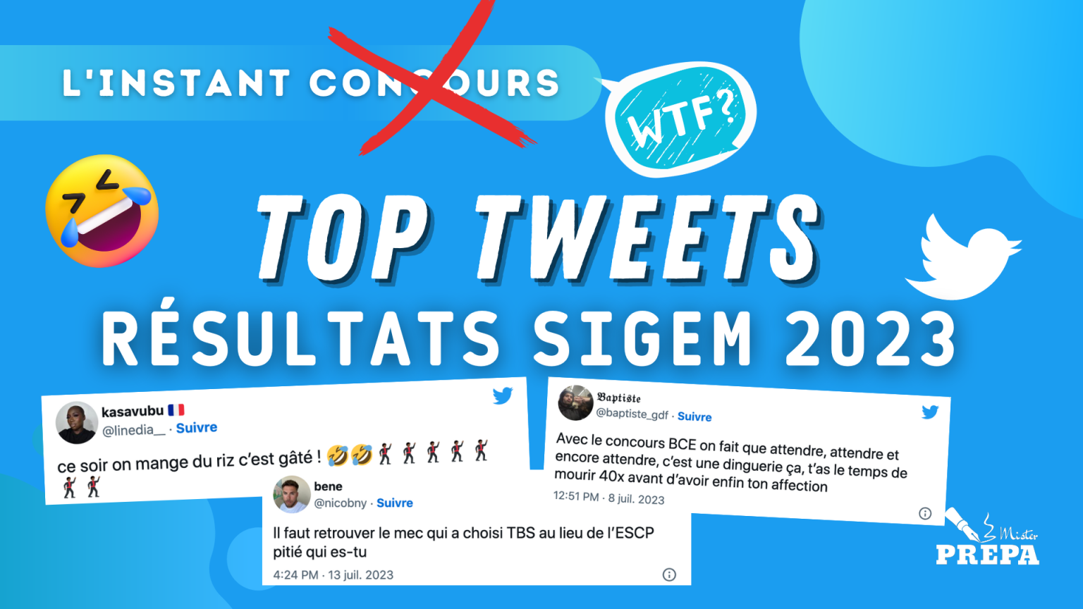 TOP TWEET RESULTATS SIGEM 2023
