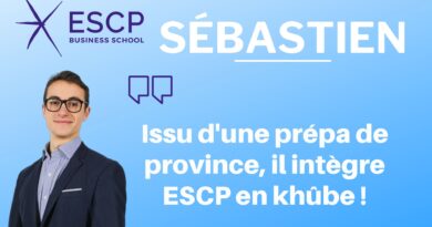 Issu d'une prépa de province, il intègre ESCP en khûbe !