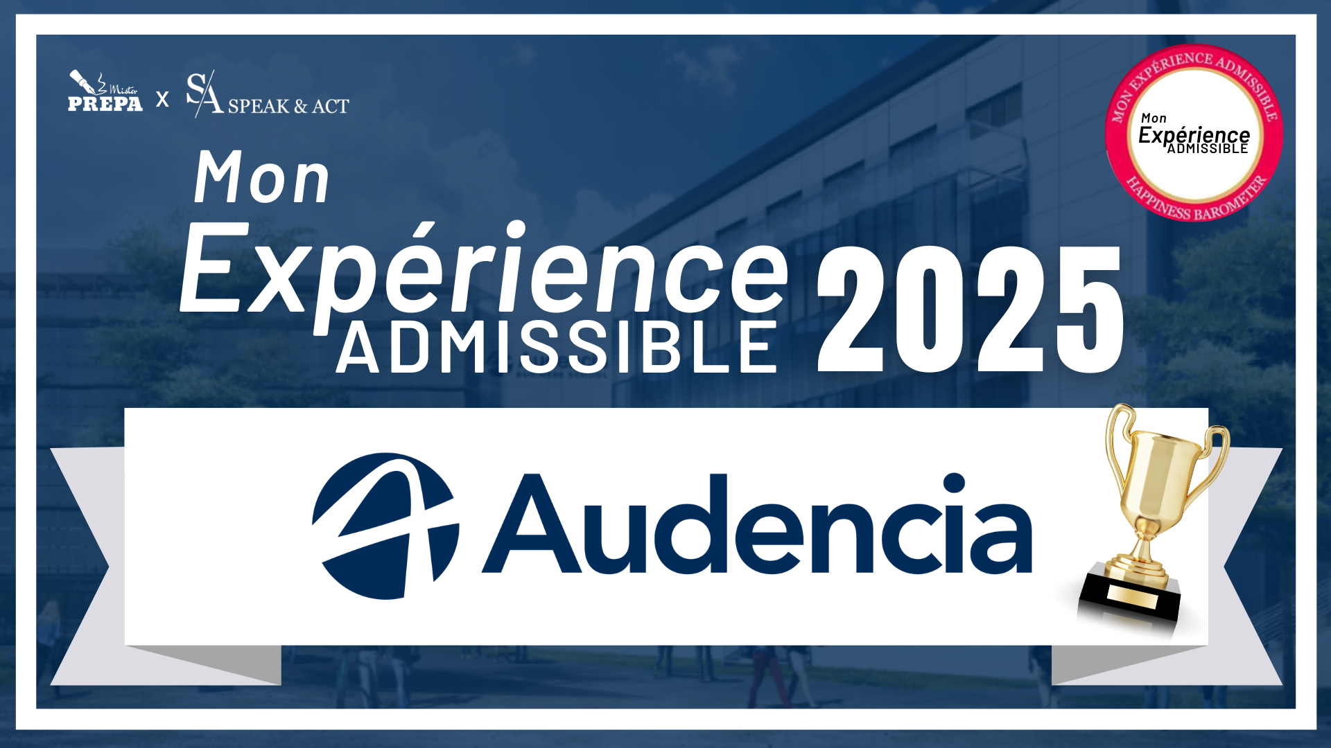 MON EXPERIENCE ADMISSIBLE AUDENCIA
