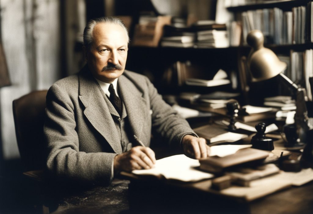 Martin Heidegger : nous sommes au monde