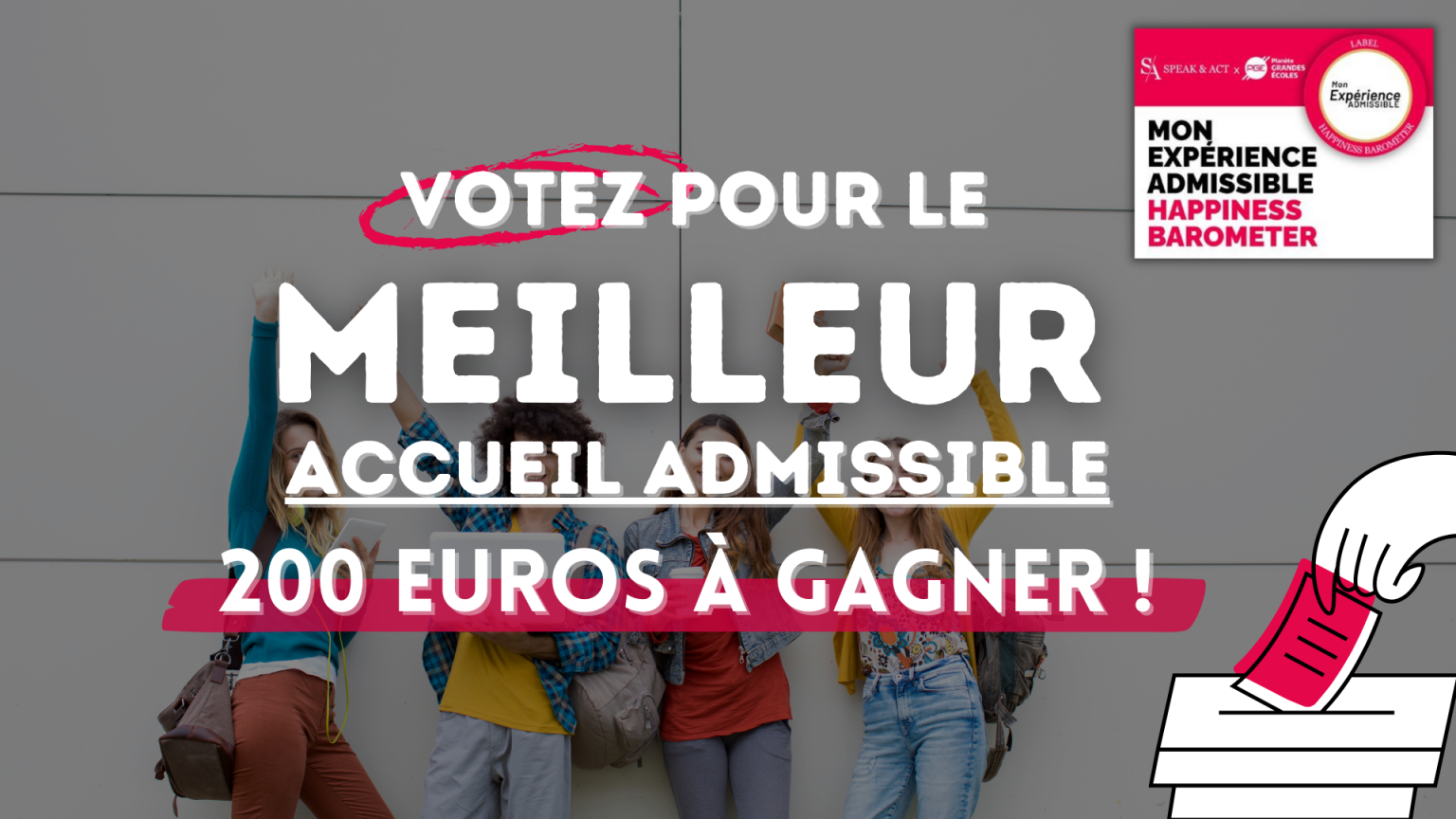 Mon expérience admissible 200 euros à gagner