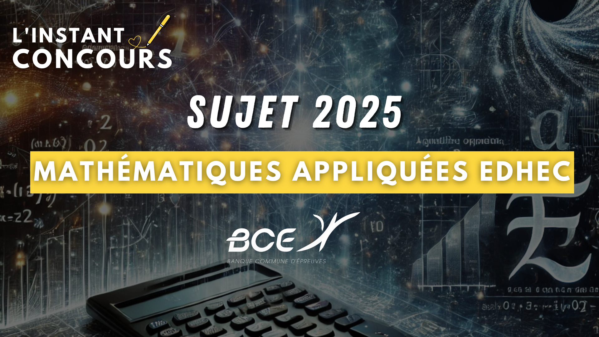 sujet mathematiques appliquees edhec 2025