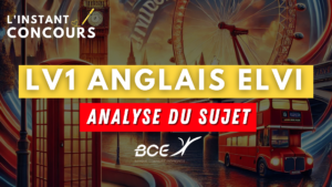 ANGLAIS LV1 ELVI ANALYSE SUJET 2025