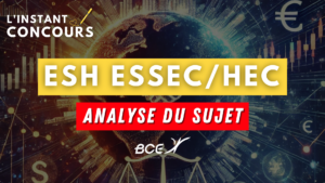 ESH ESSEC HEC ANALYSE SUJET 2025