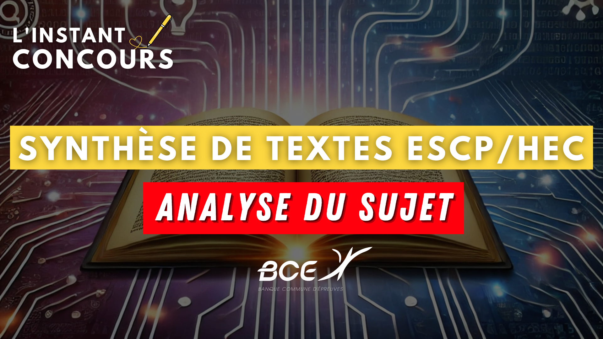 SYNTHESE TEXTES ESCP HEC PARIS ANALYSE SUJET 2025