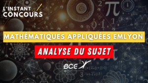 mathematiques appliquees emlyon analyse sujet 2025