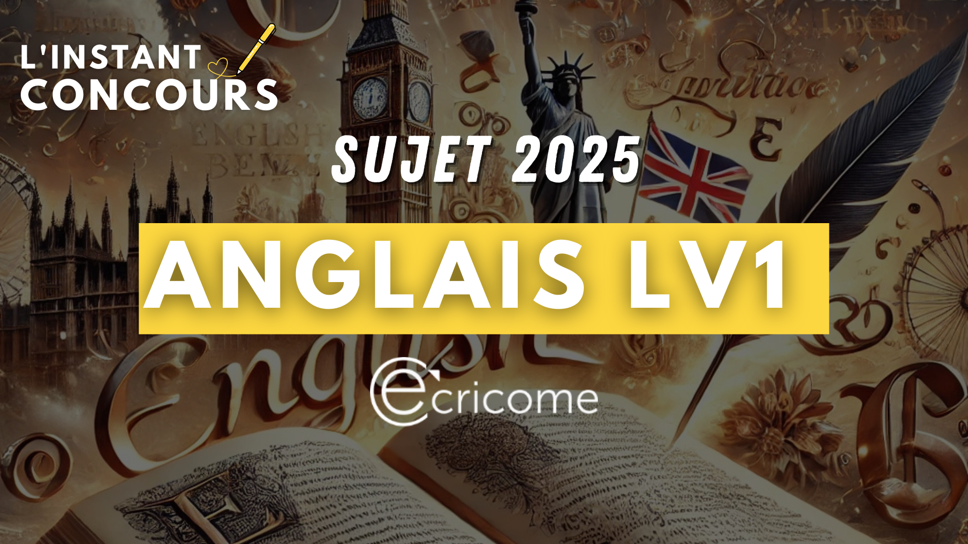 sujet anglais lv1 ecricome 2025