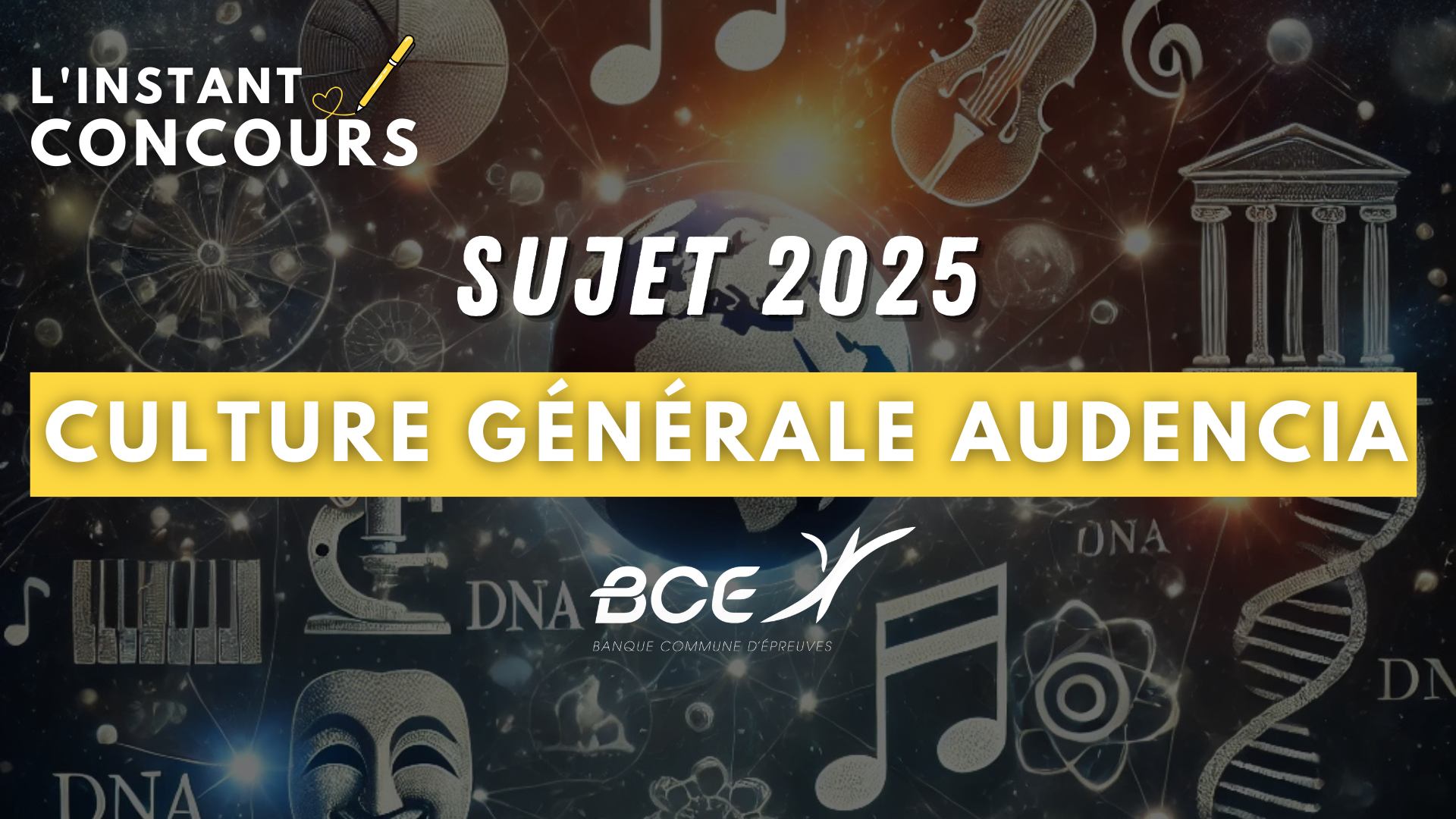 sujet culture generale audencia 2025