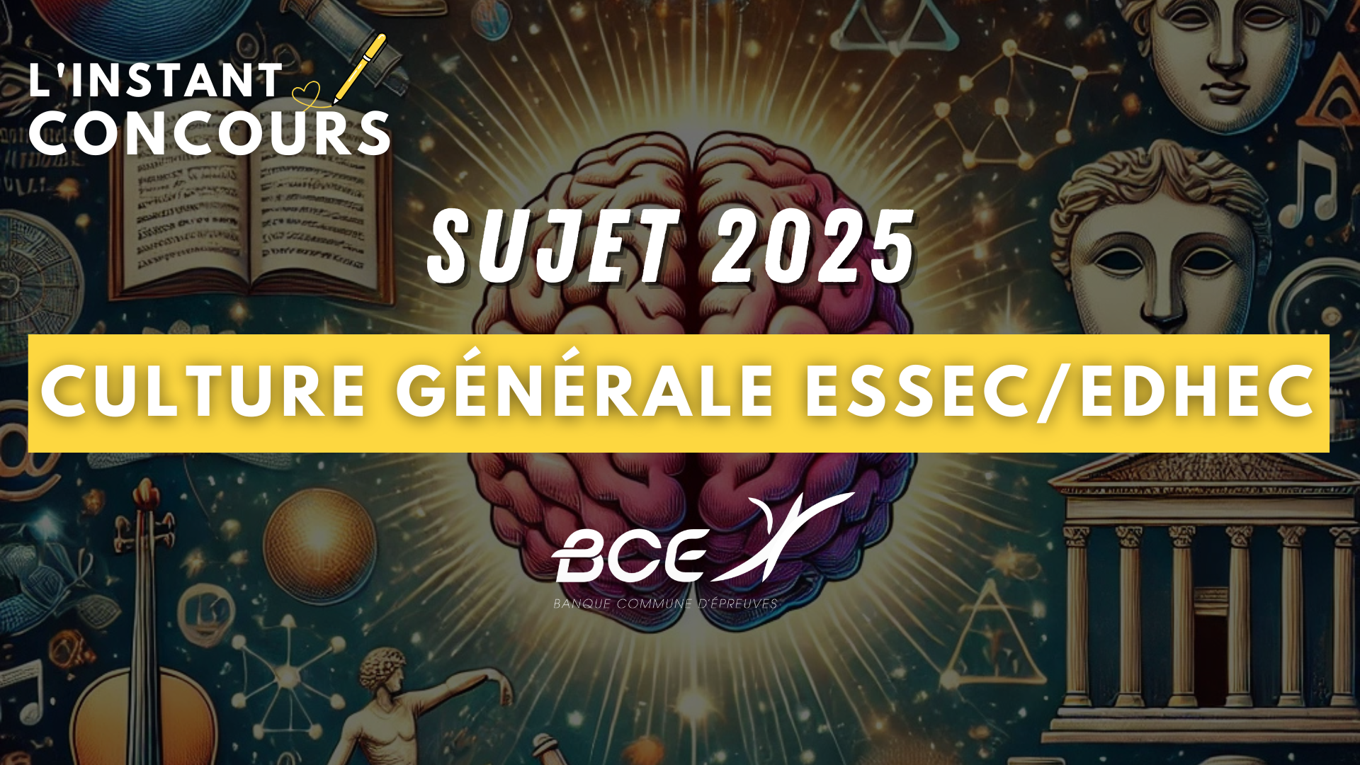 sujet culture generale essec edhec 2025