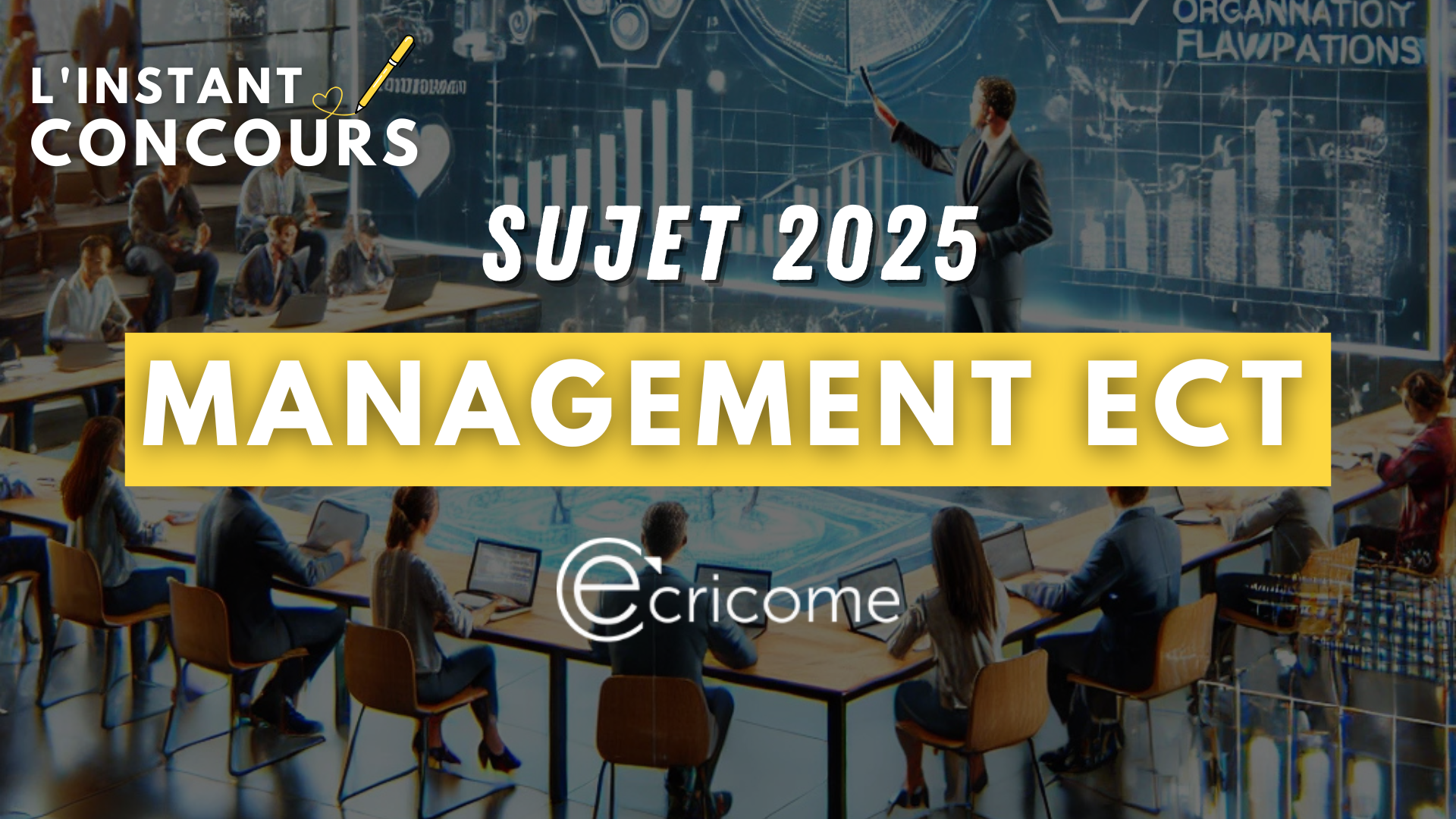 sujet management ecricome 2025