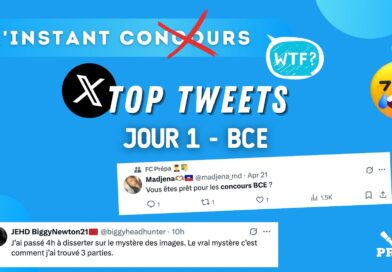 TOP Tweets : C’est le début du concours BCE 2025