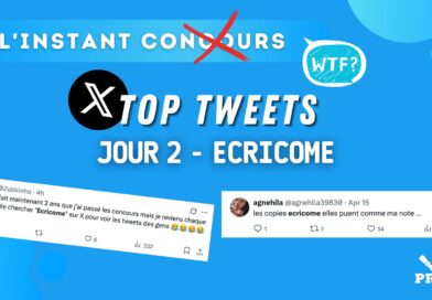 TOP Tweets Jour 2 ECRICOME 2025 – Instant WTF