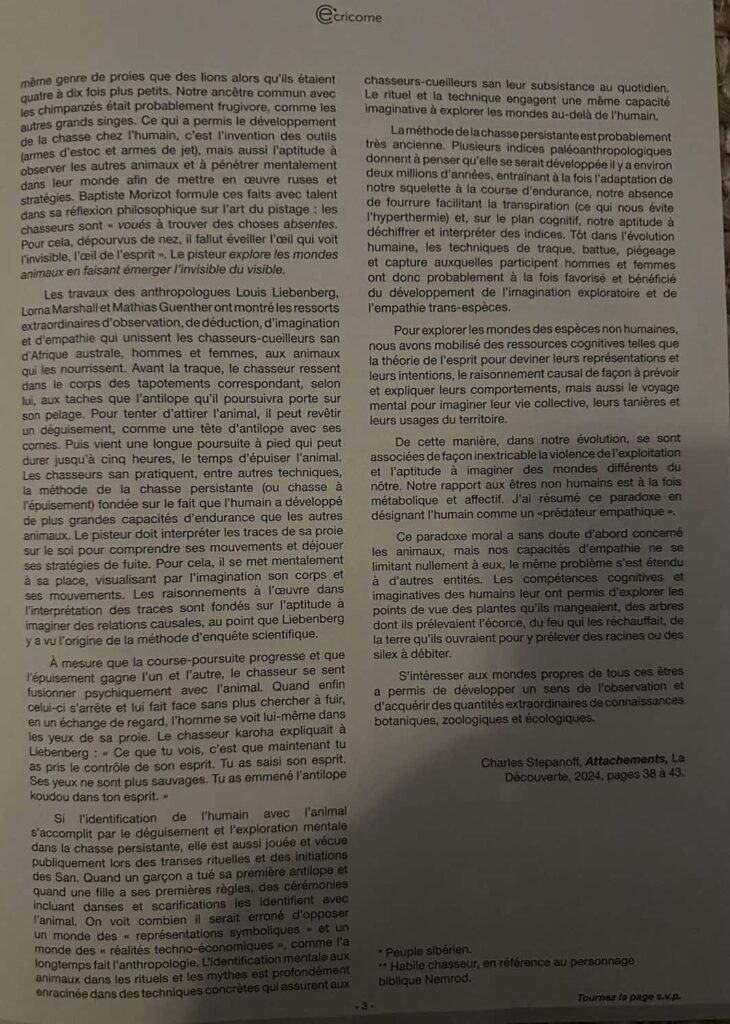 resume texte ecricome sujet 2