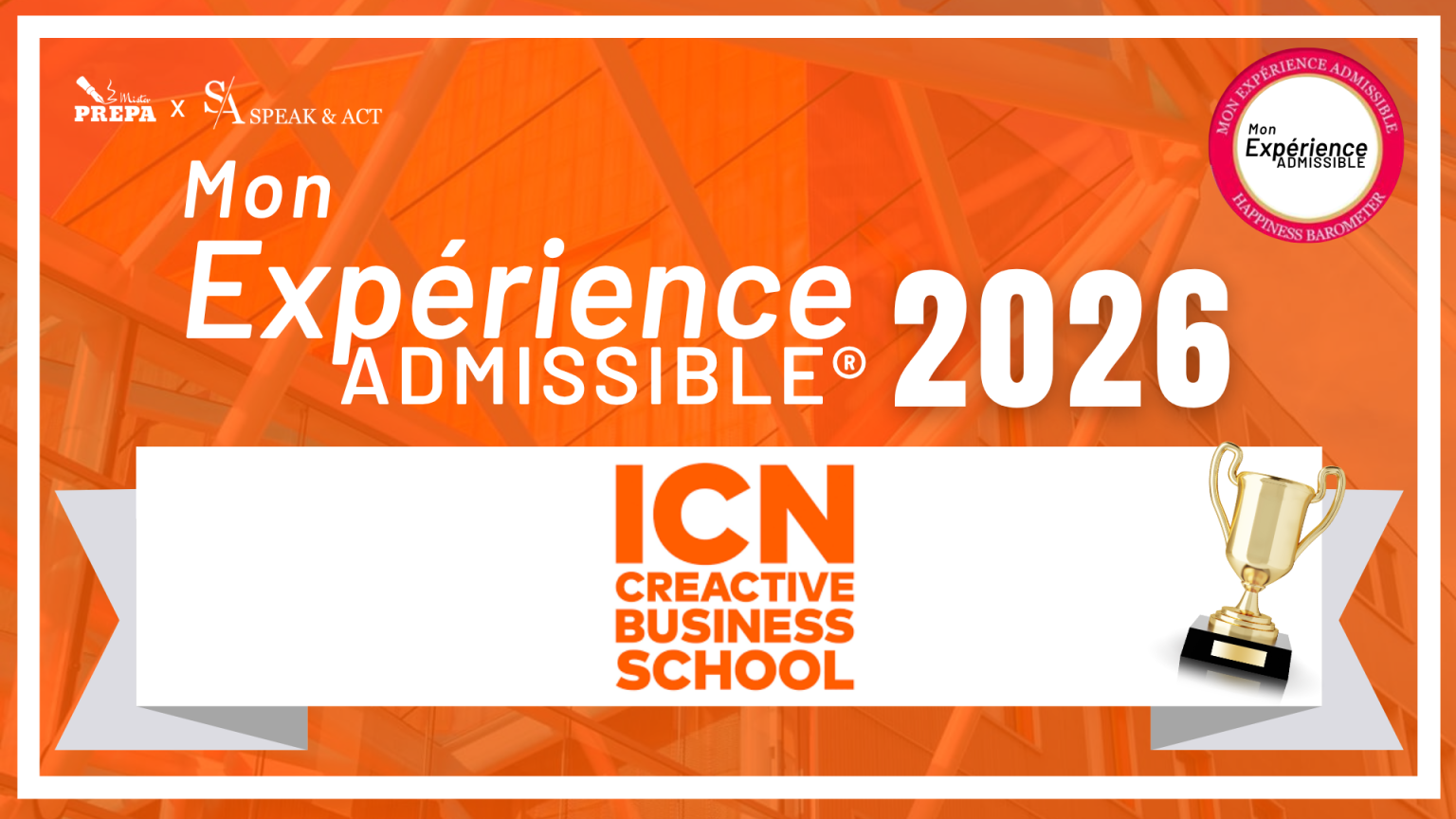 MON EXPERIENCE ADMISSIBLE ICN