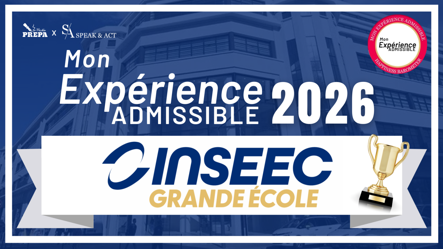 MON EXPERIENCE ADMISSIBLE INSEEC