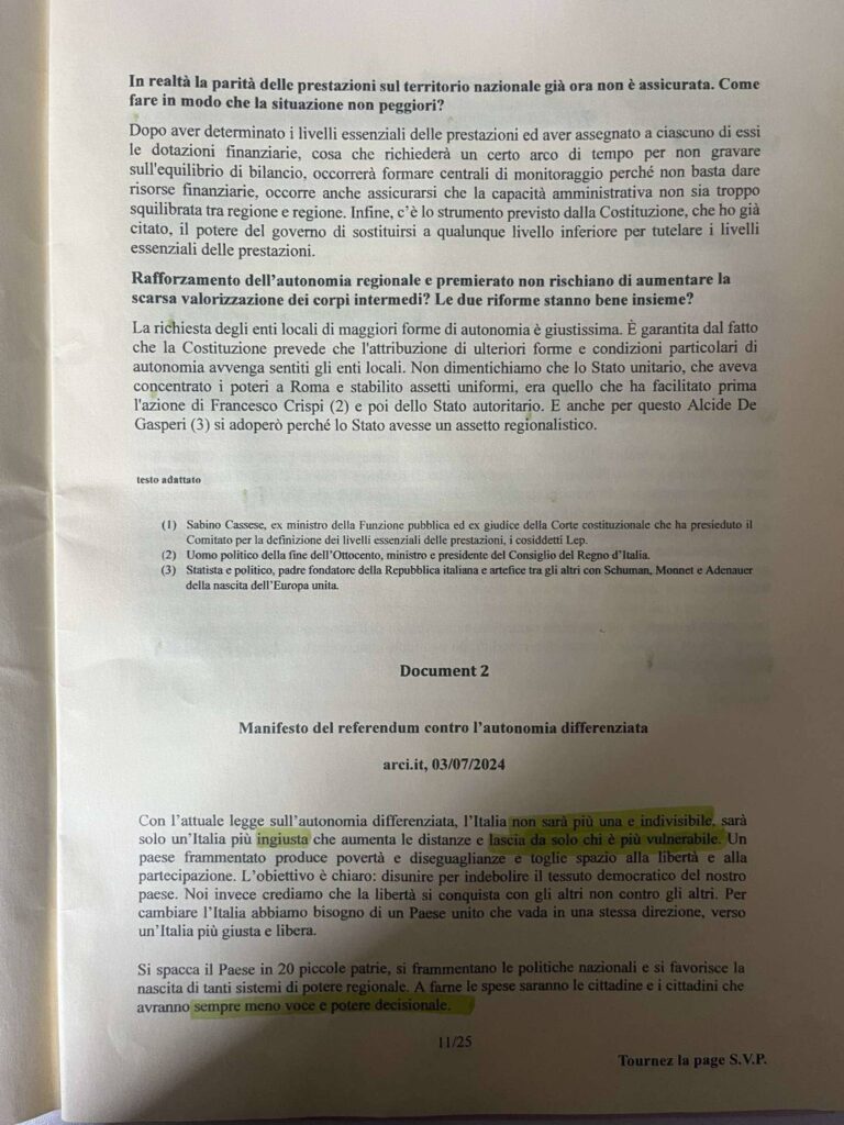 sujet italien lv1 elvi 2025 4