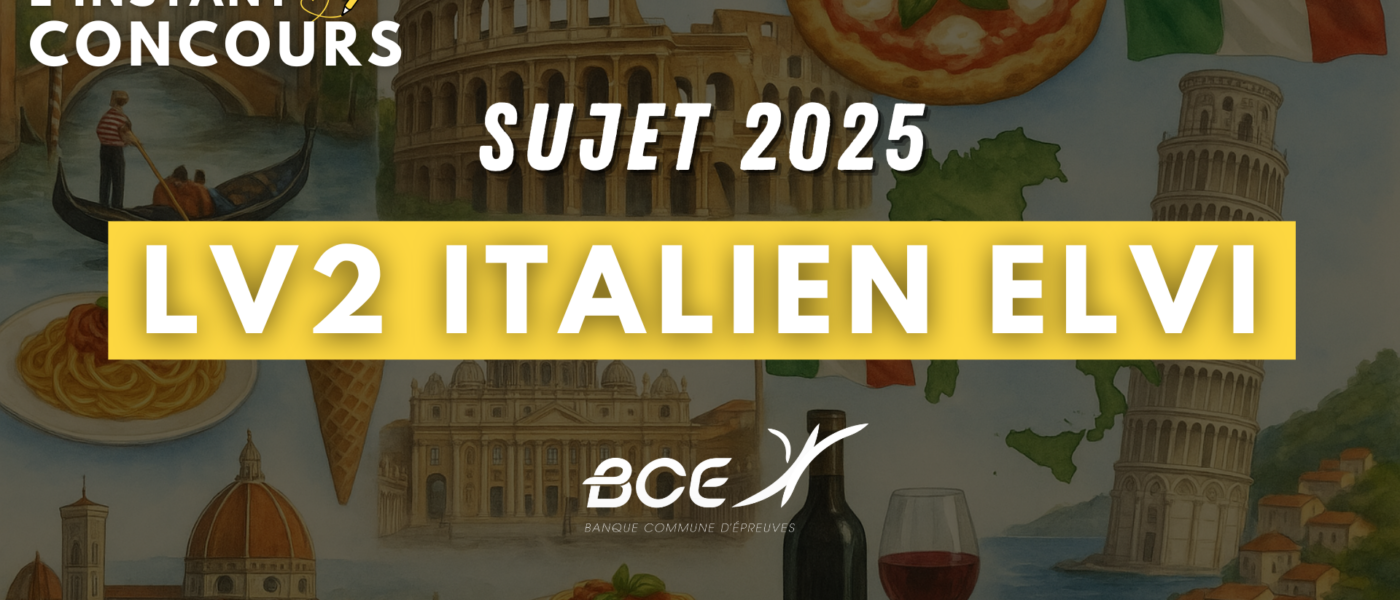 sujet-italien-lv2-elvi-2025