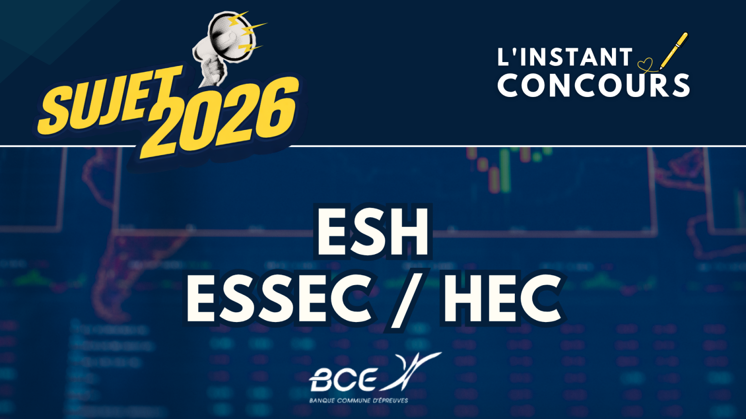 ESH ESSEC HEC SUJET 2026