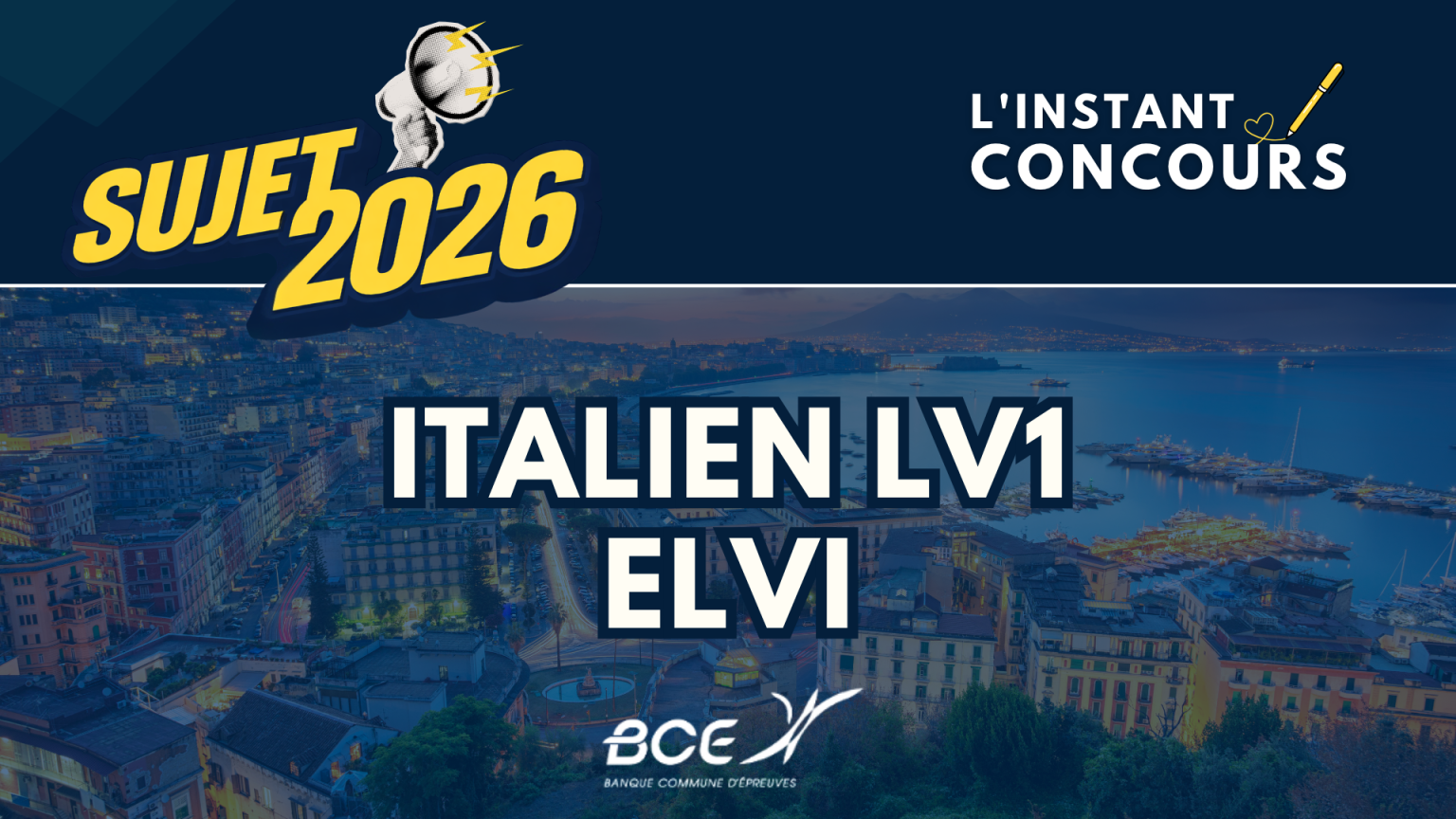 ITALIEN LVA ELVI SUJET 2026