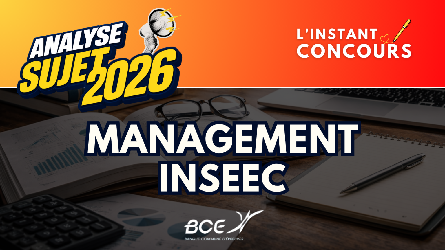 MANAGEMENT INSEEC ANALYSE SUJET 2026