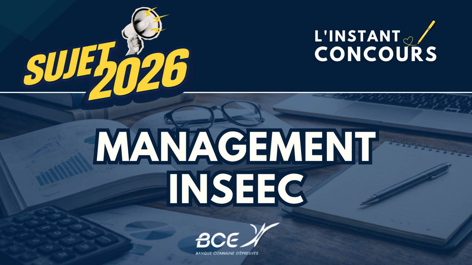 MANAGEMENT INSEEC SUJET 2026