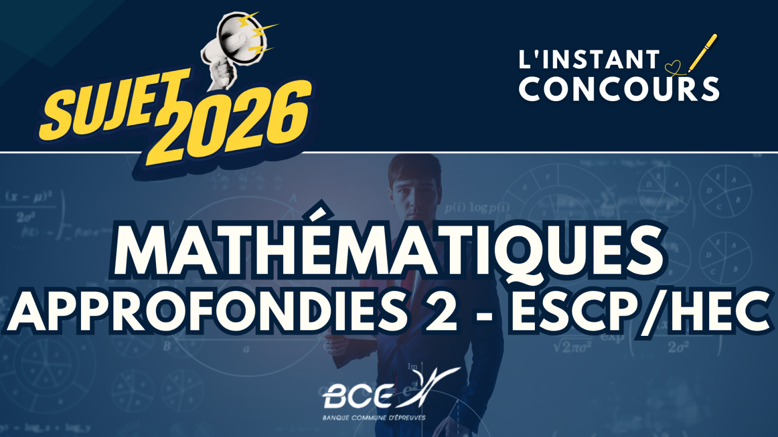 MATHEMATIQUES APPRODONDIES 2 ESCP HEC SUJET 2026