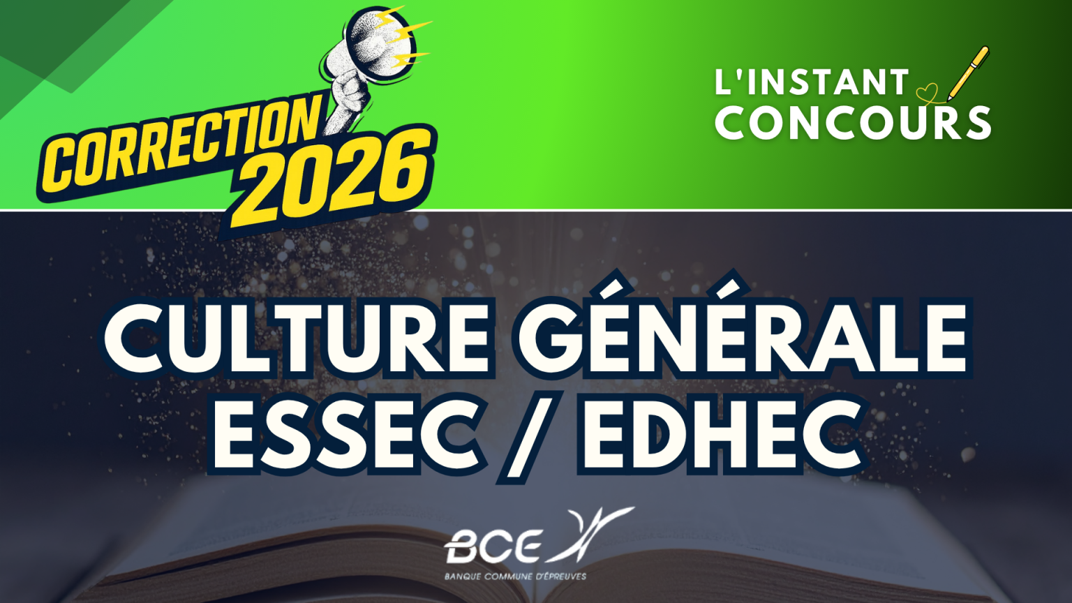 CG ESSEC:EDHEC CORRETION