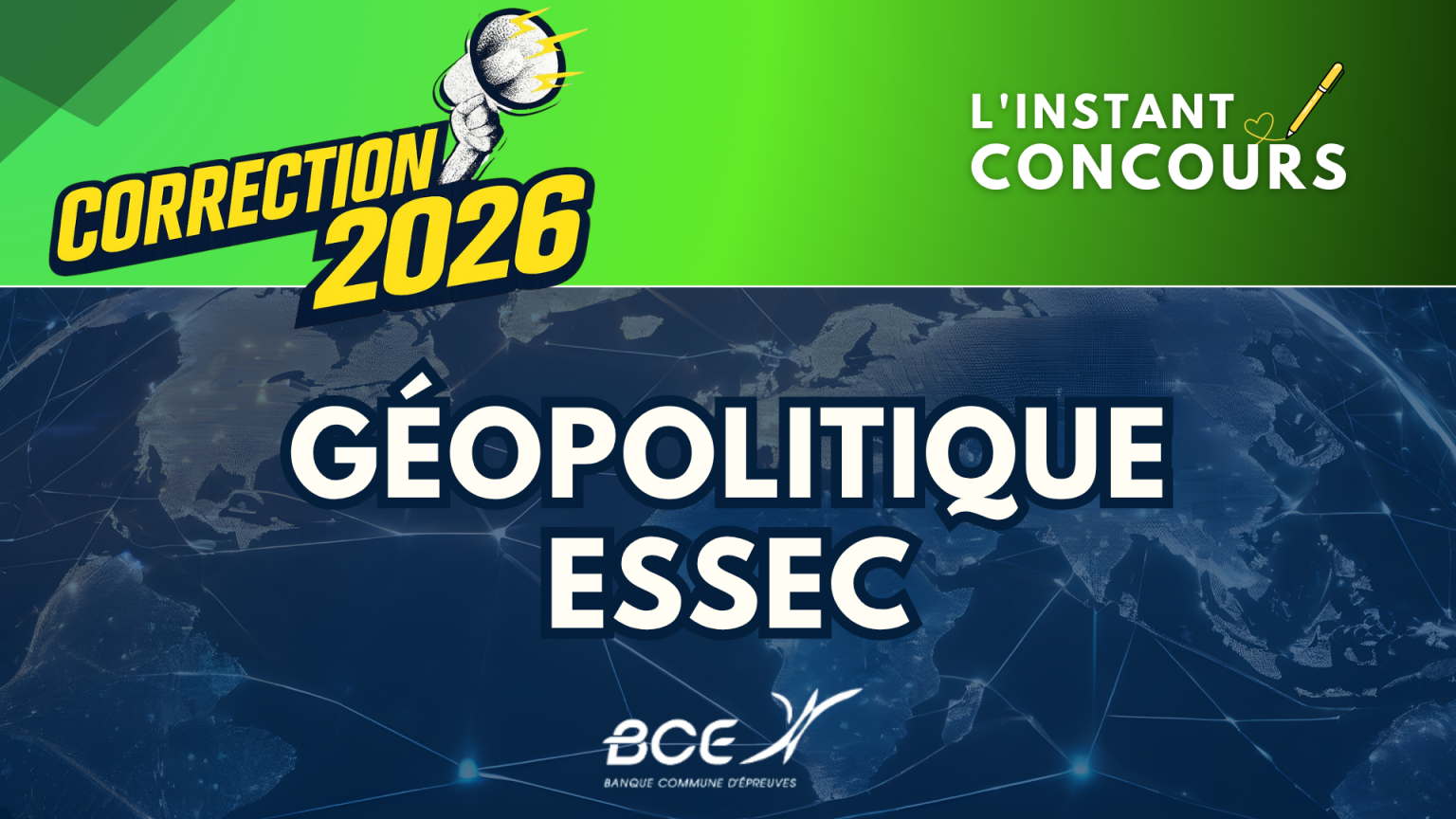 CORRECTION GEOPO ESSEC