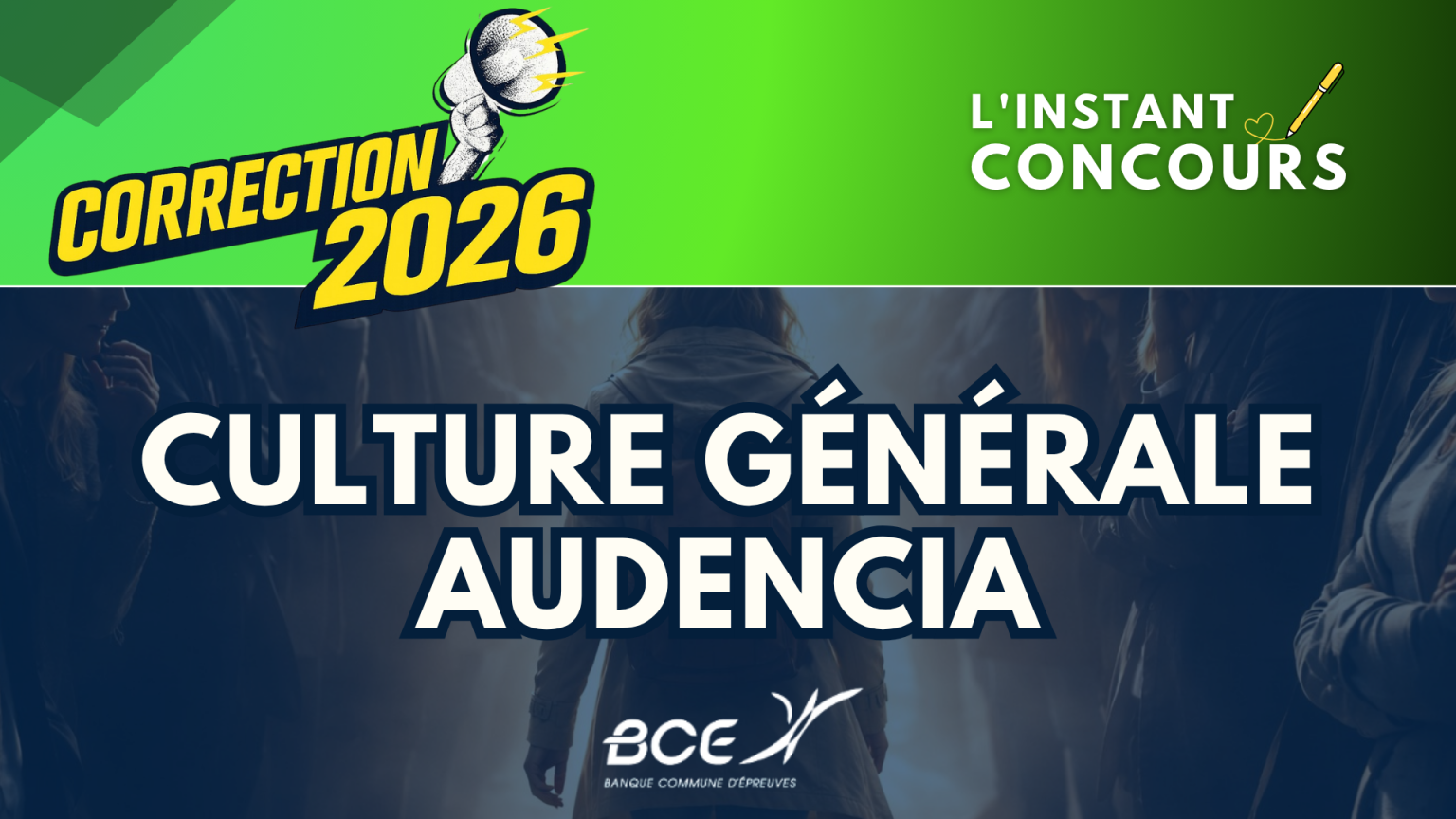 CORRIGE CG AUDENCIA