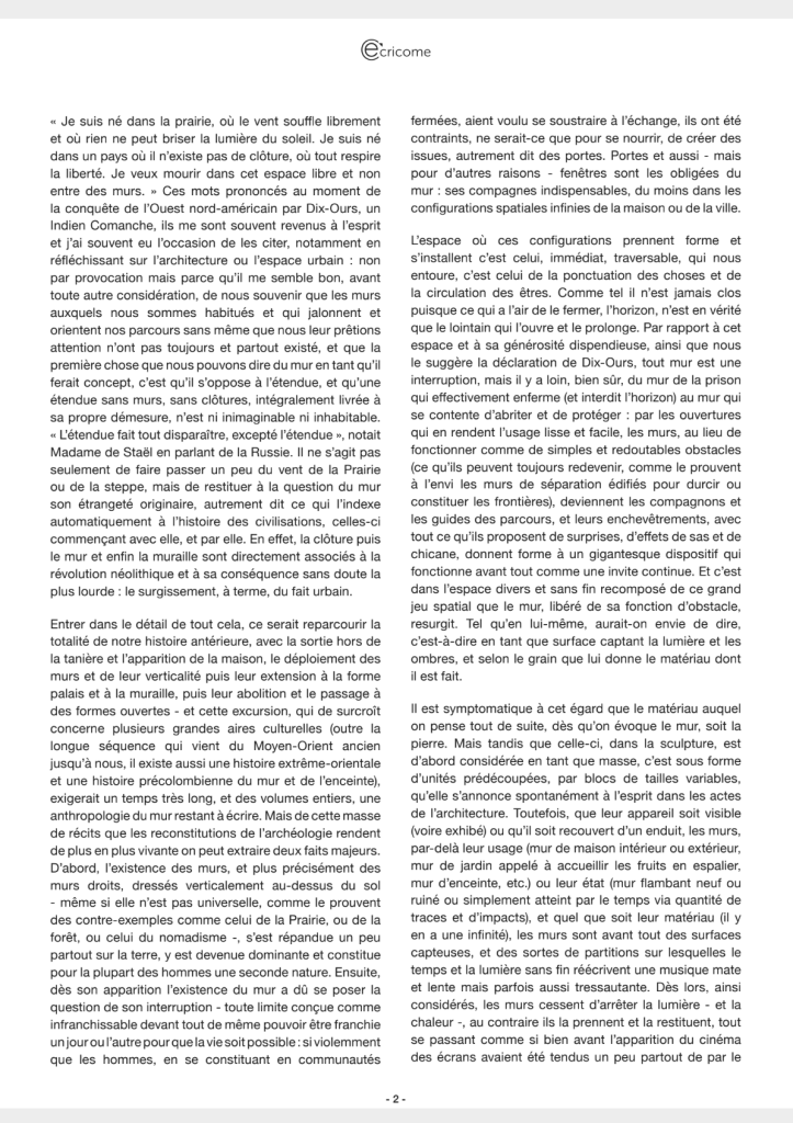 P2 sujet resume texte