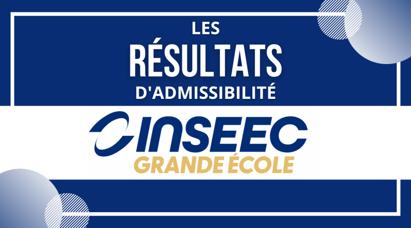 RESULTATS ADMISSIBILITE INSEEC