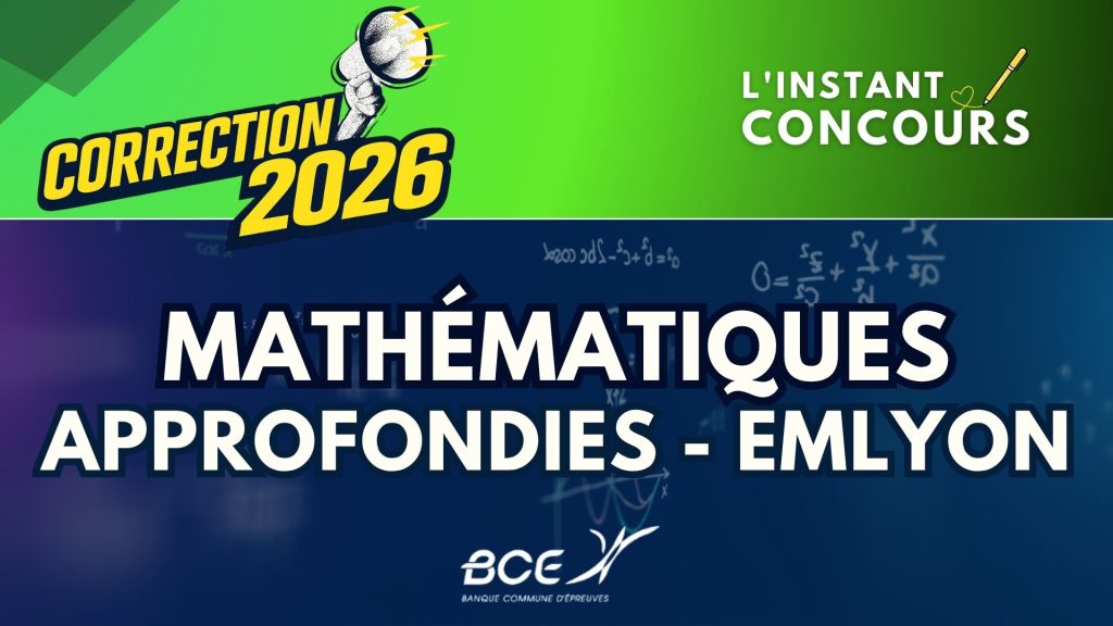 correction maths appro emlyon