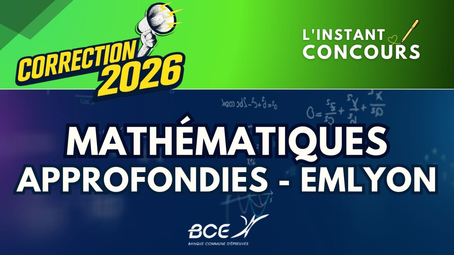 correction maths appro emlyon